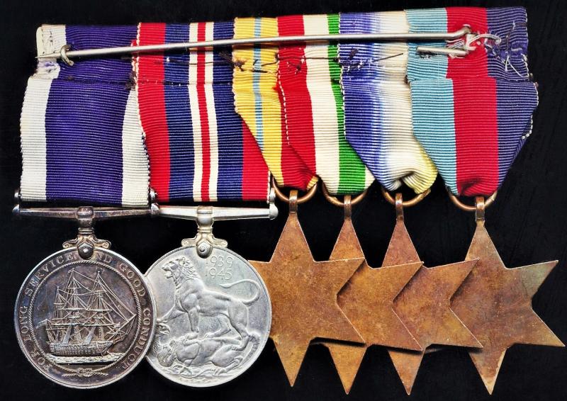 Aberdeen Medals A Naval Campaign And Long Service Medal Group Of