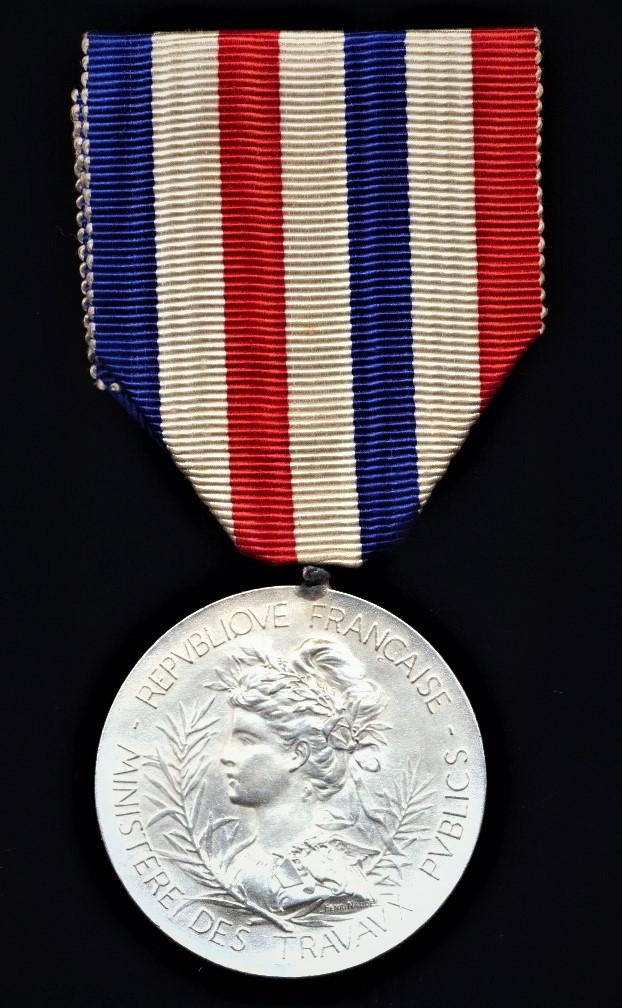 Aberdeen Medals France Medal Of Honour Of Roadworkers And