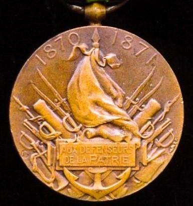 Aberdeen Medals France Franco Prussian War Medal St