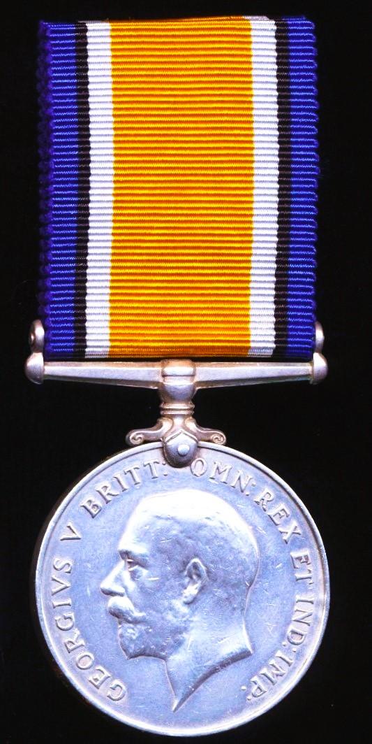 British War Medal. Silver issue (1045 Pte Ben 1/KAR)