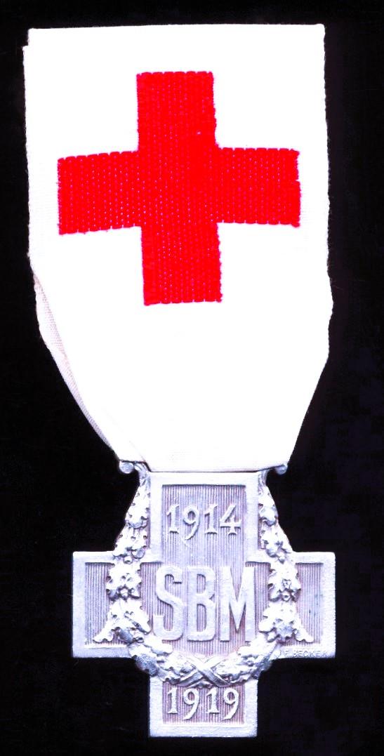Cross of the French Society for the Aid of Wounded Military 1914-1919 (Croix de la Société Française de Secours aux Blessés Militaires)