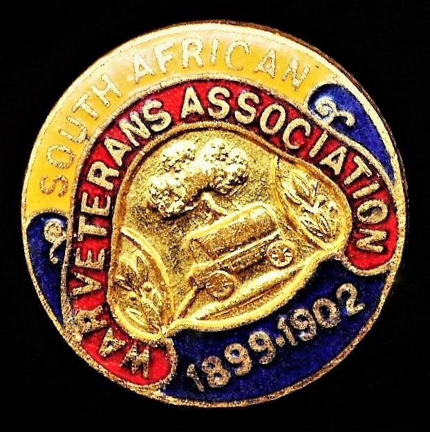 South African War 1899 1902: South African War Veterans Association badge