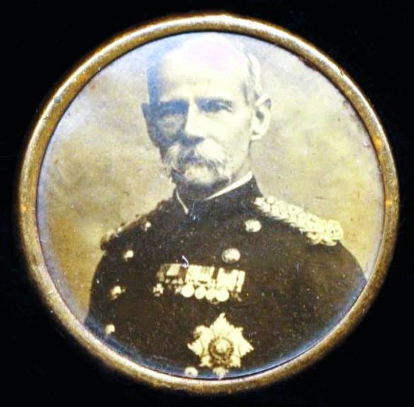 South African War 1899-1902: Patriotic badge 'Field Marshal Lord Roberts of Kandahar, V.C.'