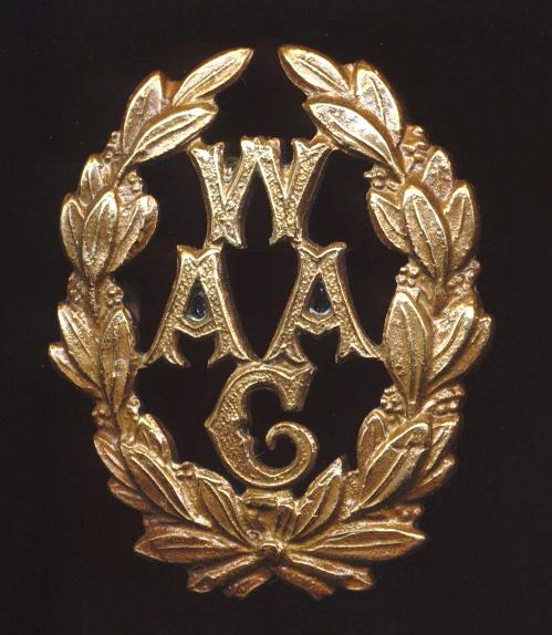 Womens Auxiliary Army Corps, W.A.A.C.: Officers bronze cap badge