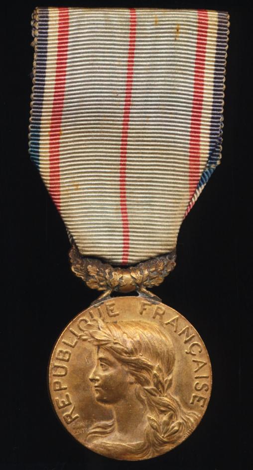 France: Third Republic. France Humanitarian Medal for the Colonies (Medaille Grand Prix Humanitaire De France Et Des Colonies. Fonde en 1892