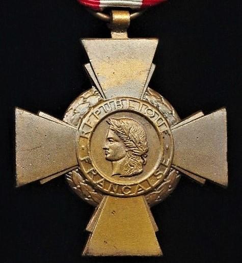 France: Cross of Military Valour (Croix De La Valeur Militaire).