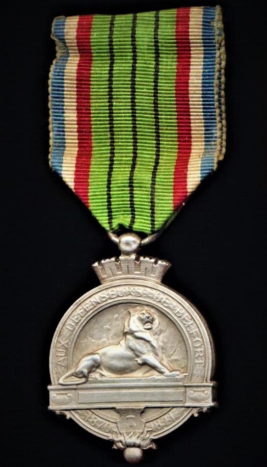 France: Medal for the Defenders of Belfort 1870-1871 (La Medaille Des Defenseurs de Belfort)