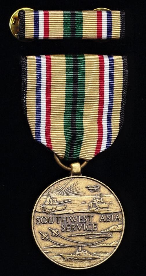 Aberdeen Medals United States Southwest Asia Service Medal 1990 1995   19574 