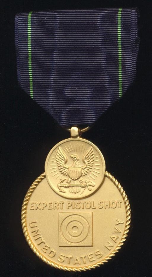 United States: United States Navy 'Expert Pistol Shot' Marksmanship Medal