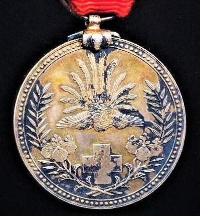 Japan (Empire): Red Cross Medal. Membership Medal. Silver