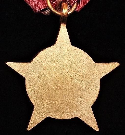 India: 1971 India-Pakistan War Star (Paschimi Star 1971)