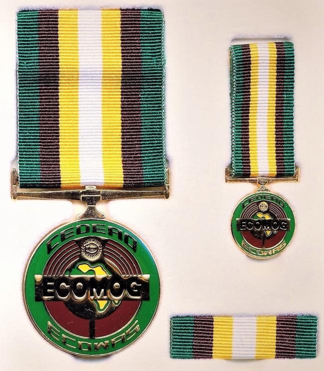 Economic Community of West African States Monitoring Group (ECOMAG): Service Medal for Liberia (1990-1997)