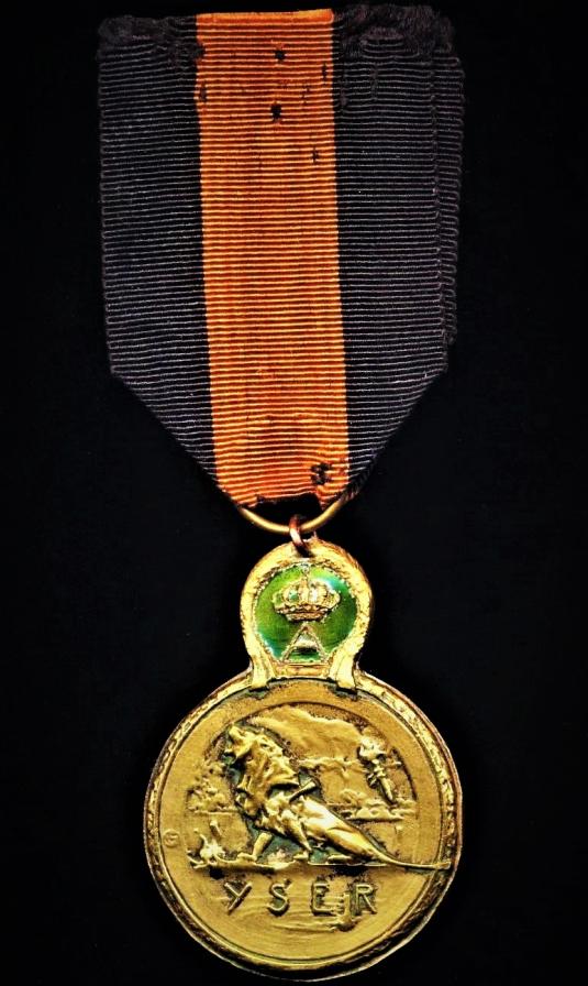 Belgium: Yser Medal 1914 (Medaille de l'Yser / Medaille van de IJzer)
