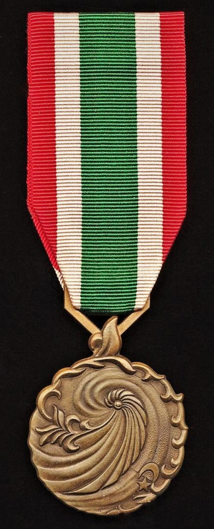 Algeria: Medal for the Wounded and Seriously Injured during the War of National Liberation (1954-1962)