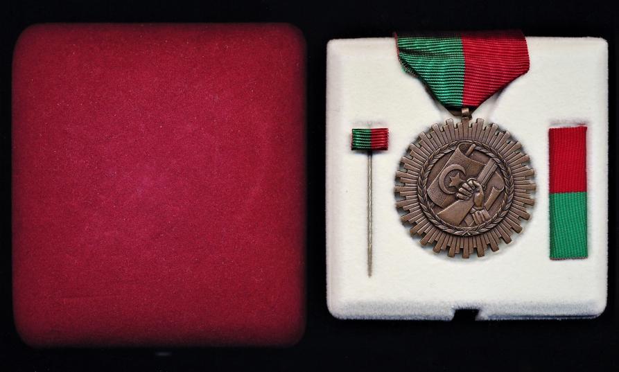 Algeria: Medal of Honour for Friends of the Algerian Revolution