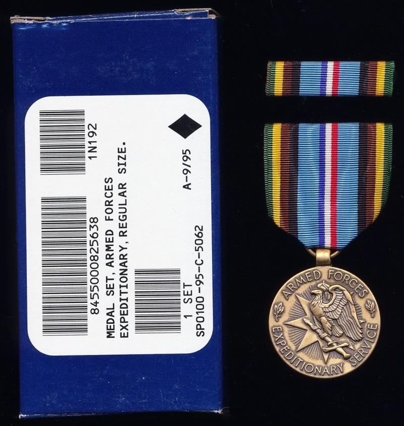 United States: Armed Forces Expeditionary Service Medal