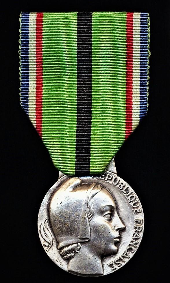 France: Medal of the Patriot Resisting the Occupation of the Departments of the Rhine and Moselle 1939-1945