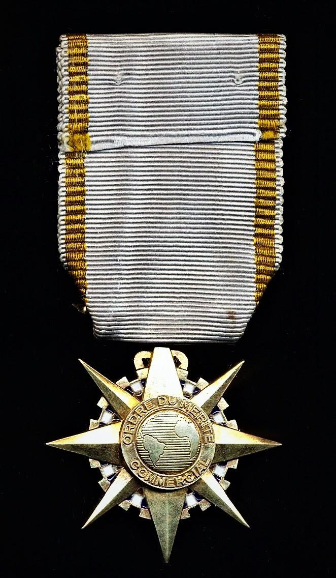 Ordre du Mérite commercial et industriel Chevalier 14 cm x Coupe Ruban Neuf 