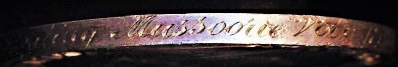 Volunteer Force Long Service Medal (India & the Colonies). Victorian issue (Volr. J. P. Keating Mussoorie Volr. Rifle Corps.)