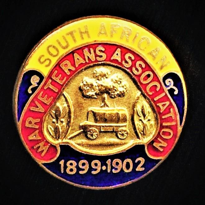 South African War 1899 1902: South African War Veterans Association badge
