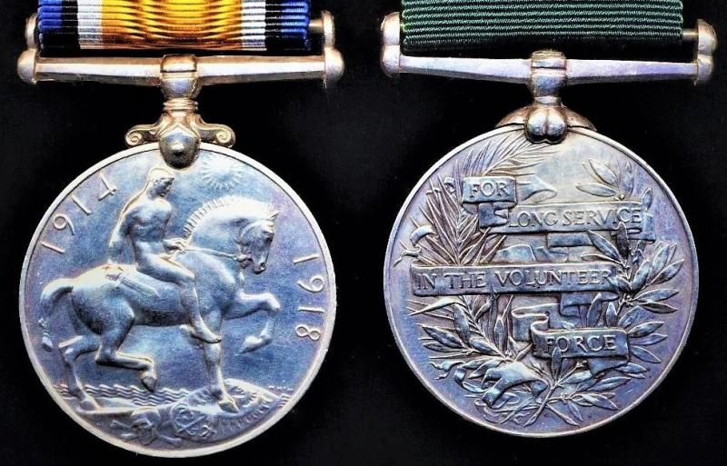 Aberdeen Medals A Regimentally Rare Great War Era Campaign And Long   21604c 