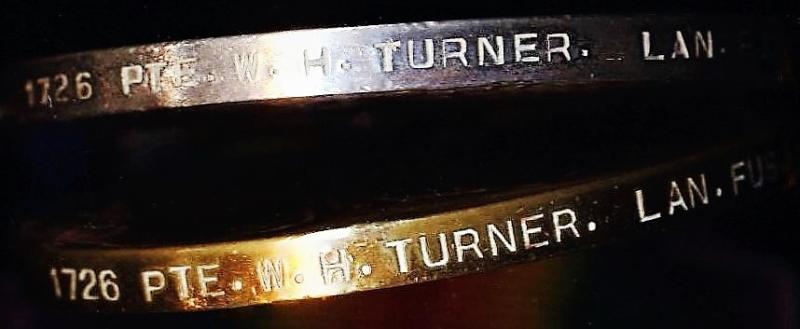 A Great War 'Oldham' Casualty's 1914 Star trio: Private William Henry Turner 2nd Battalion Lancashire Fusiliers who later served with the 67th Training Reserve Battalion & lastly the Royal Engineers