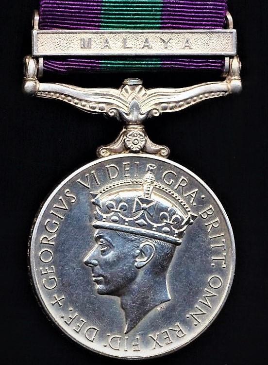 Aberdeen Medals | General Service Medal 1918-62. GVI Second Issue With ...