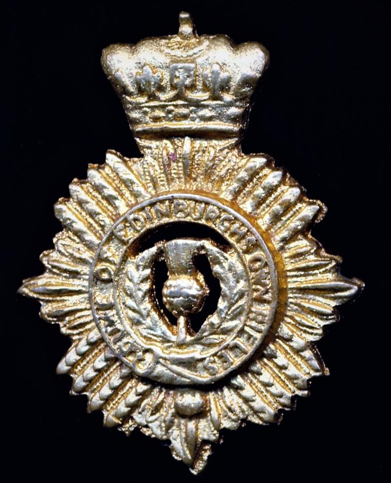 Union of South Africa: Duke of Edinburgh's Own Rifles. Ducal crown. Brass cap badge