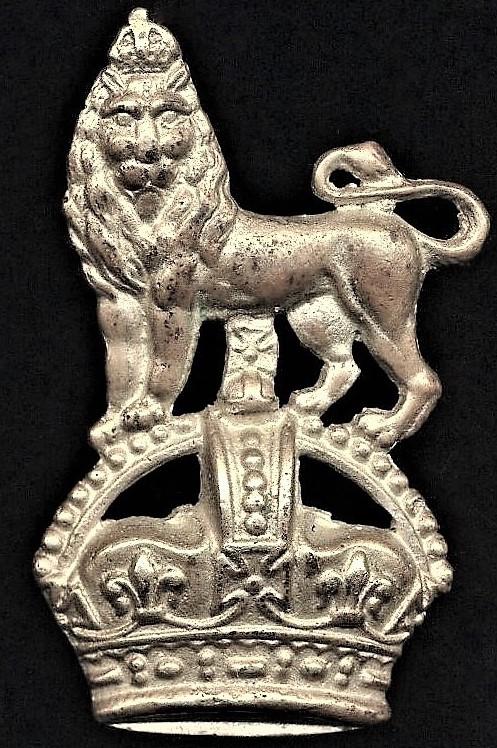 Union of South Africa: Staff Officer. White metal cap badge