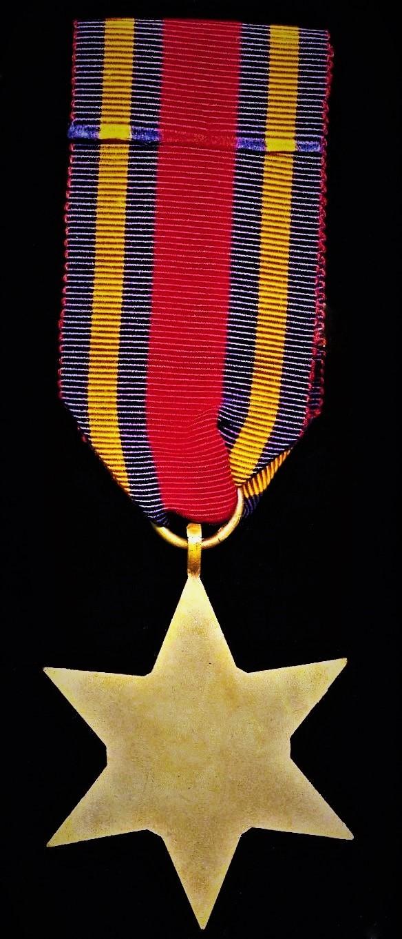 The Burma Star. With original 'Pacific' clasp