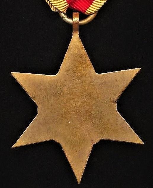 The Africa Star. With original '8th Army' clasp