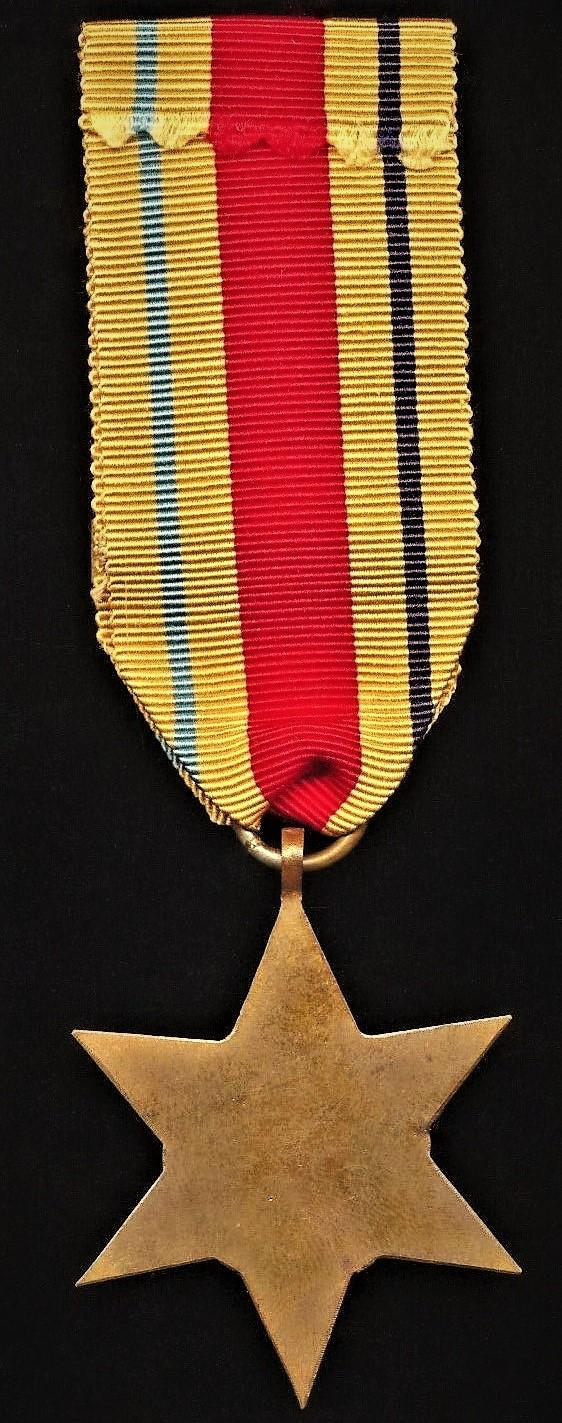 The Africa Star. With original '8th Army' clasp