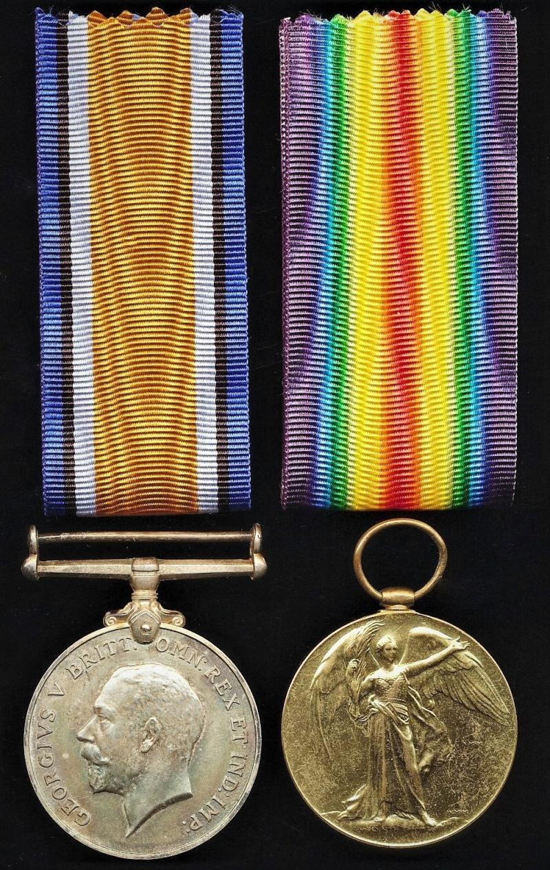 An Indian Army Officer's Great War medal pair: Lieutenant Alfred Thomas Trevor Bates, 1st Battalion 1st Gurkha Rifles, Indian Army