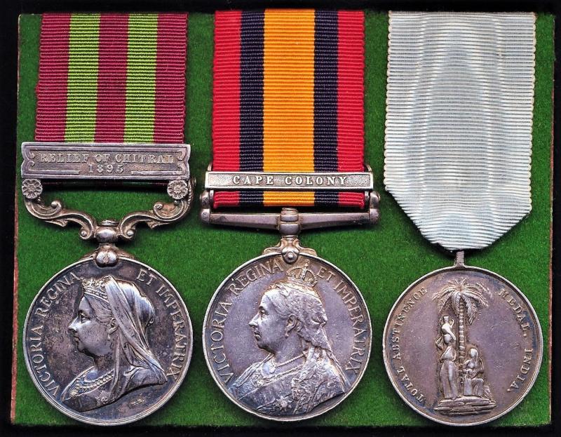 A Highland Brigade 'Black Day at Magersfontein' Killed-in-Action medal group of 3: Private Henry Thackray, 2nd Battalion Seaforth Highlanders