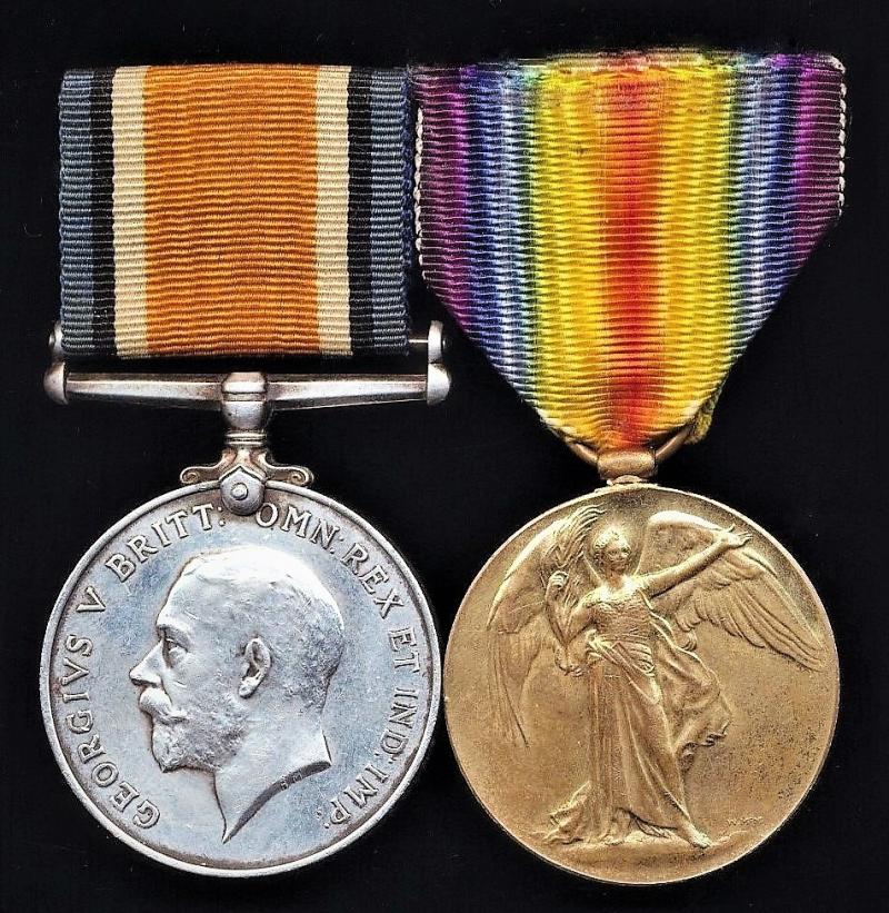 A 'Jock's Great War campaign medal pair: Private John Alexander Gordon, Royal Army Ordnance Corps, late Labour Corps & Gordon Highlanders