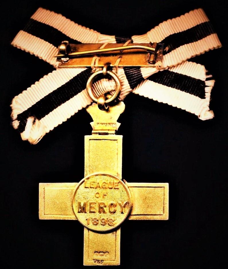 Order of the League of Mercy. Lady's shoulder badge