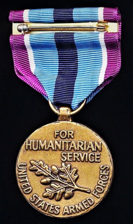 Humanitarian Service Medal Approved Operations 2025 - Katee Marigold