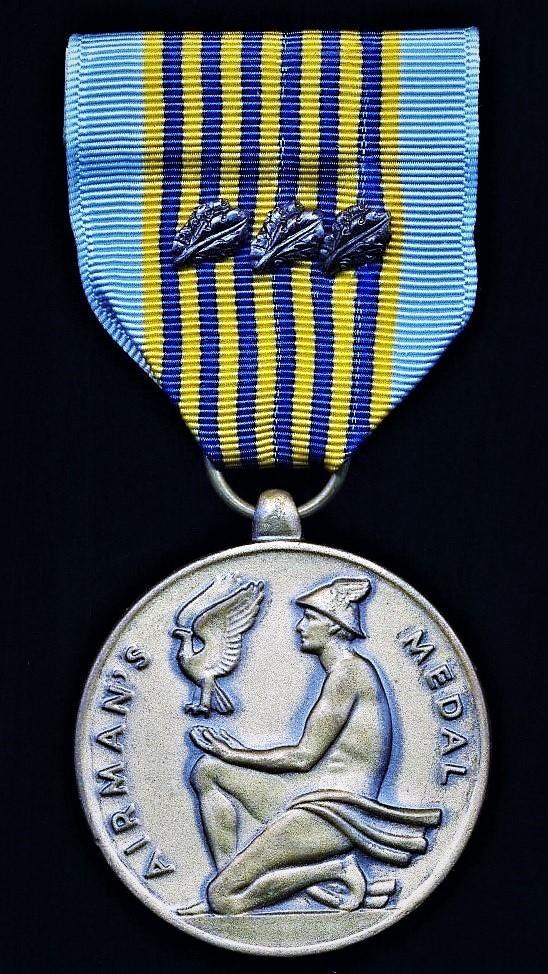 United States: Airman's Medal. With 3 x Bronze Oakleaf Cluster devices. Circa 1990-2005