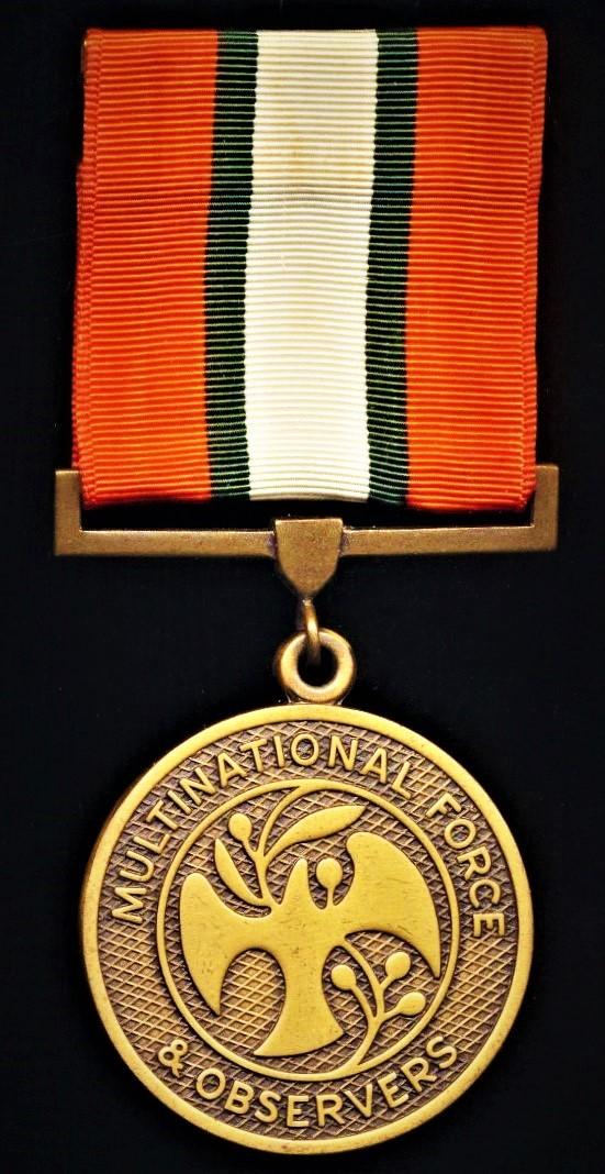 Multinational Force and Observers Medal (1982-): Military issue