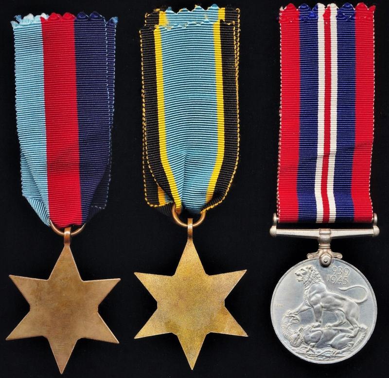 A positively attributed Royal Air Force Officer's Second World War 'North West Europe; campaign medal group of 3: Flight Lieutenant Arthur Liddle, D.F.C., D.F.M., Royal Air Force