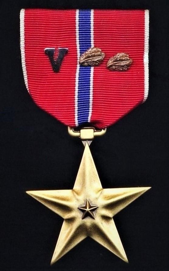 United States: Bronze Star Medal. With Silver 'V' Combat Valor & 'Silver Oakleaf Cluster'. Post 1990- issue