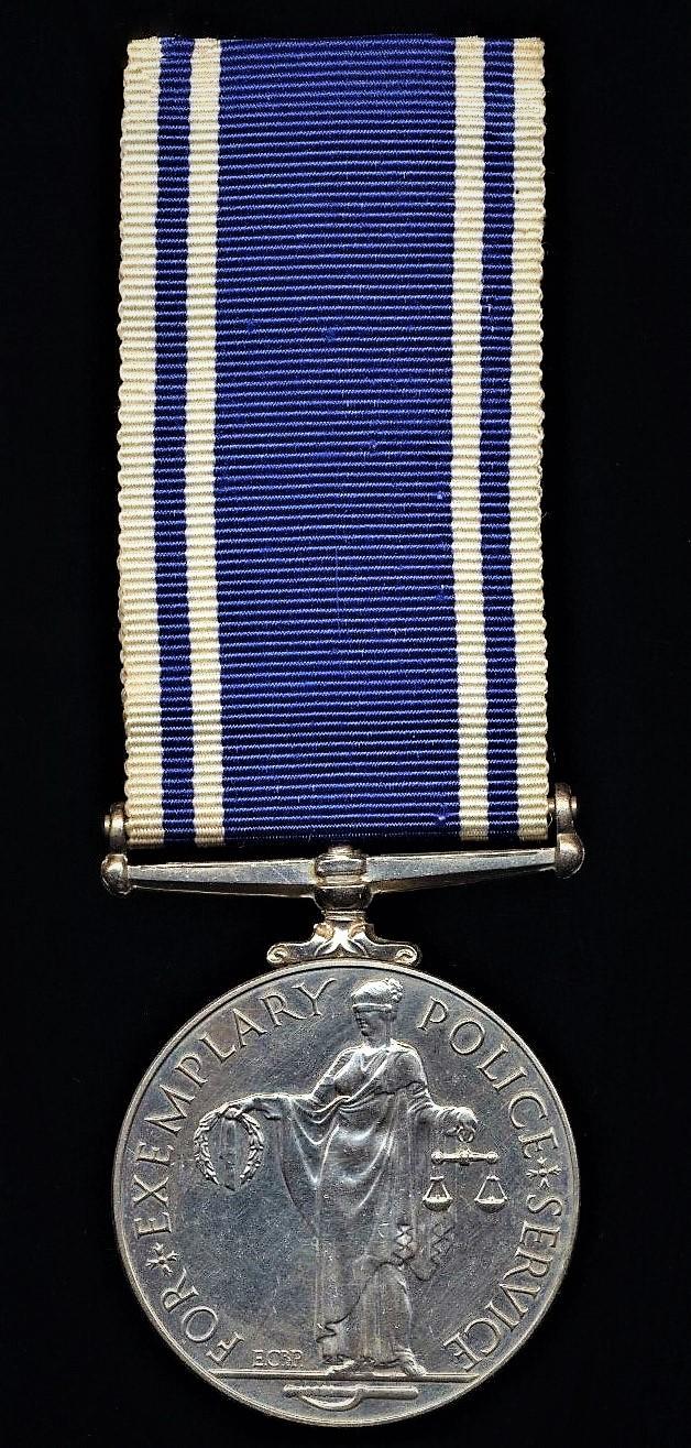 Police Long Service & Good Conduct Medal. EIIR issue (Const. James Mackie)