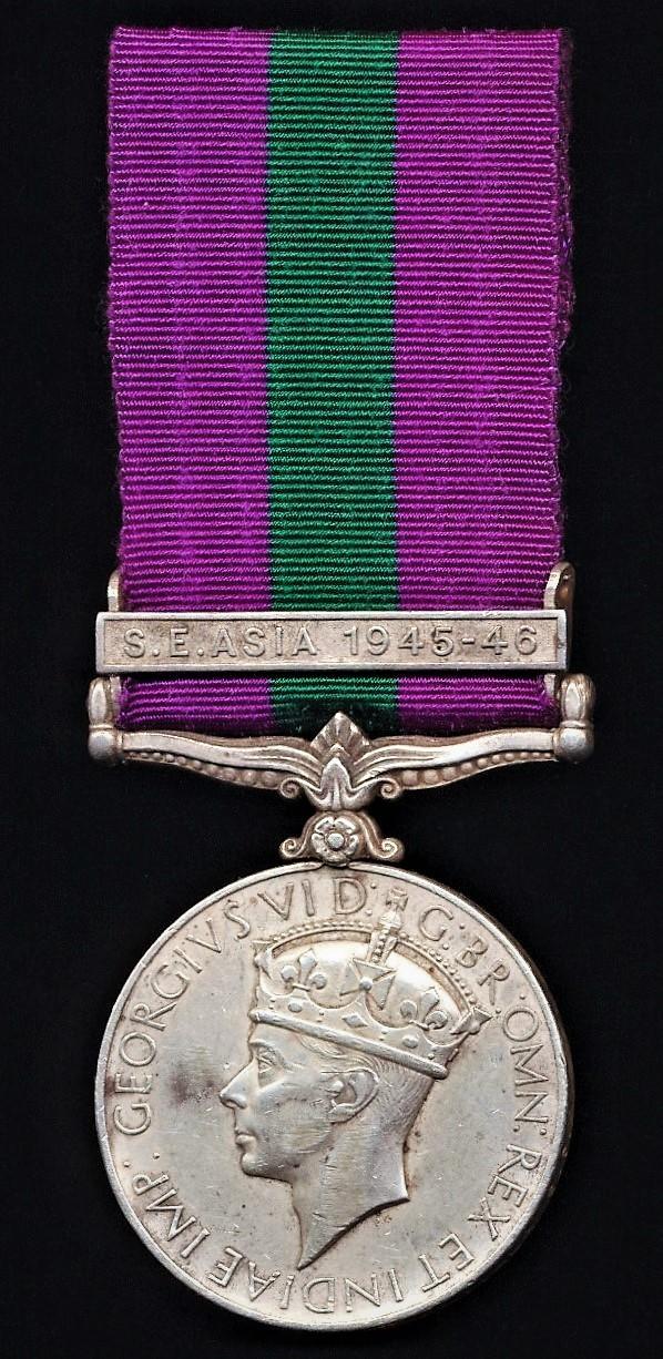 Aberdeen Medals | General Service Medal 1918-1962. GVI First Issue With ...