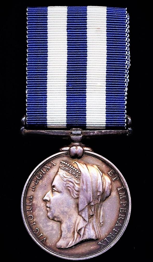 Egypt & Sudan Medal 1882-1885. No clasp, reverse undated (2442. Pte. G. North. 1/Rl. Berks: R.)