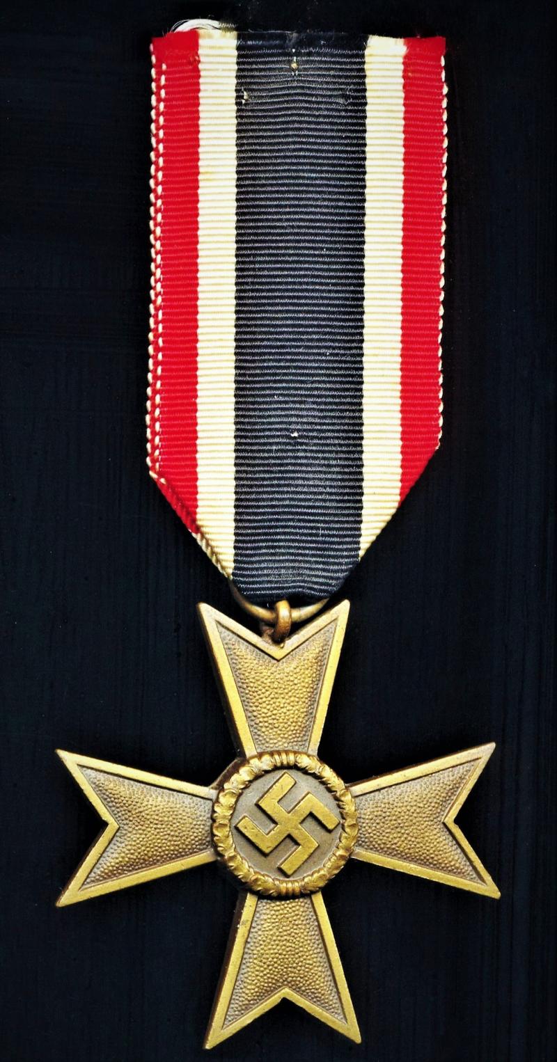 Germany (Third Reich): War Merit Cross (Kriegsverdienstkreuz). 2nd Class. Without swords