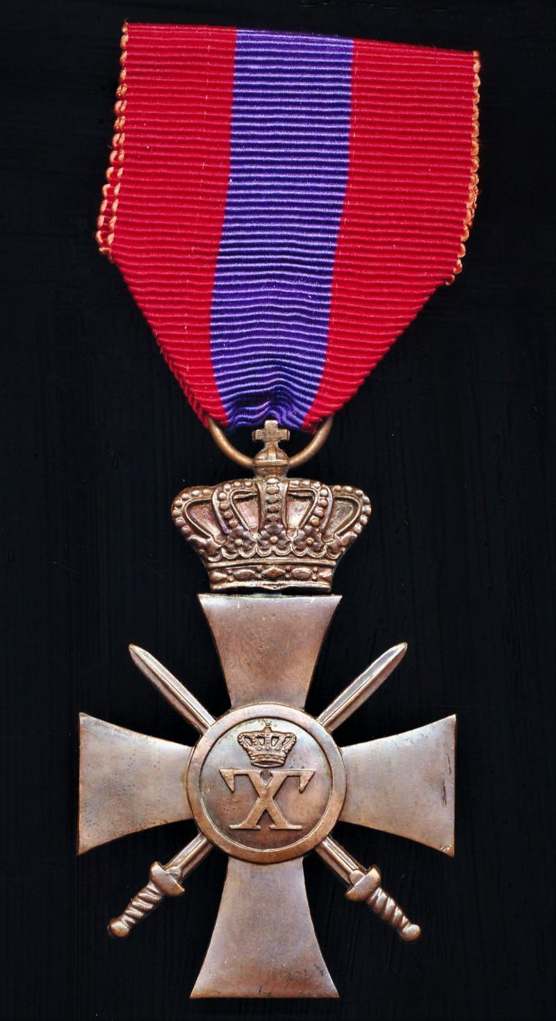 Greece (Kingdom): War Cross 1940. Bronze third class award