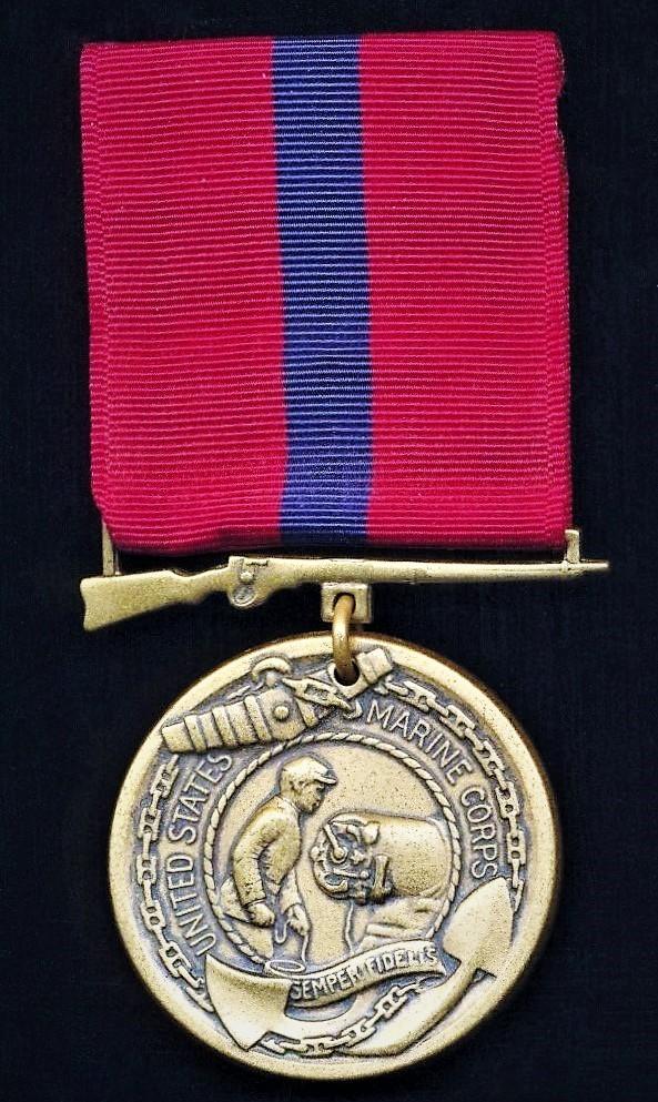 United States: Marine Corps Good Conduct Medal. 2nd type