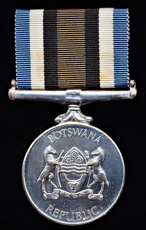 Botswana (Republic): Prison Service Long Service and Good Conduct Medal