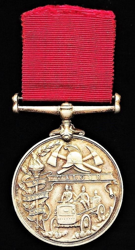 Private Fire Brigades Association: All England Championship 1933. Prize Medal. Silver (H/M)