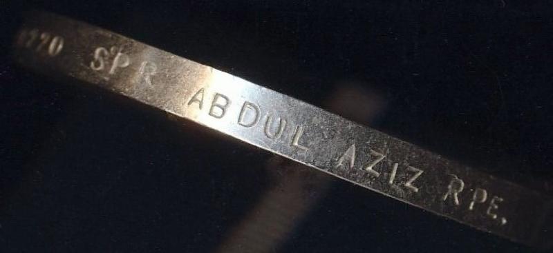 Pakistan (Dominion): Independence Medal 1947 (90220 Spr Abdul Aziz R.P.E.)